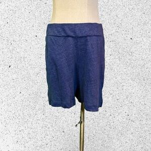 NWT Vineyard Vines Soft 100% Linen Navy Blue Pull-On Sample Shorts Size Small